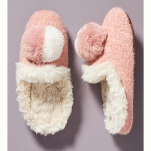 Anthropologie Ariana Bohling Dade slippers in pink